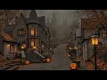 Download Lagu You're Alone at Victorian Street | Autumn Halloween Ambience | Rainy Dark Academia for Reading