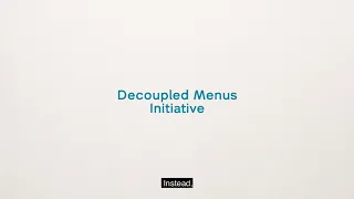 Decoupled Menus in Drupal