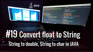 java how to convert float to String String to double String to char with example