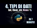Python Course 4 Data Types How to Handle Strings Numbers and More