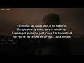 Memories - Conan Gray ( speed up ) lyrics
