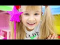 Diana and Roma Playhouse Adventures / Opposites Challenge Compilation