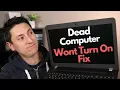 How To Fix Lenovo Laptop Computer Wont Turn On Dead No Power etc