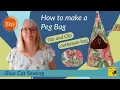 Flip Clip Peg Bag Sewing Tutorial