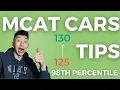 MCAT CARS 6 Tips to Get a 130 98th Percentile