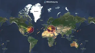 Live Real-Time Lightning Map powered by Blitzortung org
