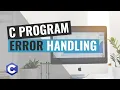 Error handling C Program