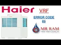 HAIER VRF ERROR CODE 09 ENGLISH