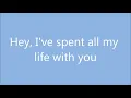 Linda Ronstadt & Aaron Neville   All My Life  Lyrics