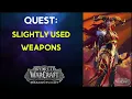 Slightly Used Weapons WoW Quest
