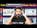 Edit NotebookLM Slides 100 FREE No Login Required