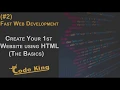 Web Development Tutorial For Beginners Create A Website Using HTML ATOM HTML5 Test Editor