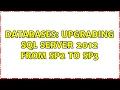 Databases Upgrading SQL Server 2012 from SP2 to SP3