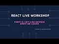 3 Let s do a Review what we learn React Js Bangla tutorial