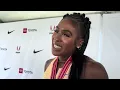 Alexis Holmes Explains Comeback From Injury After 400m 2nd at USA Outdoor Championships