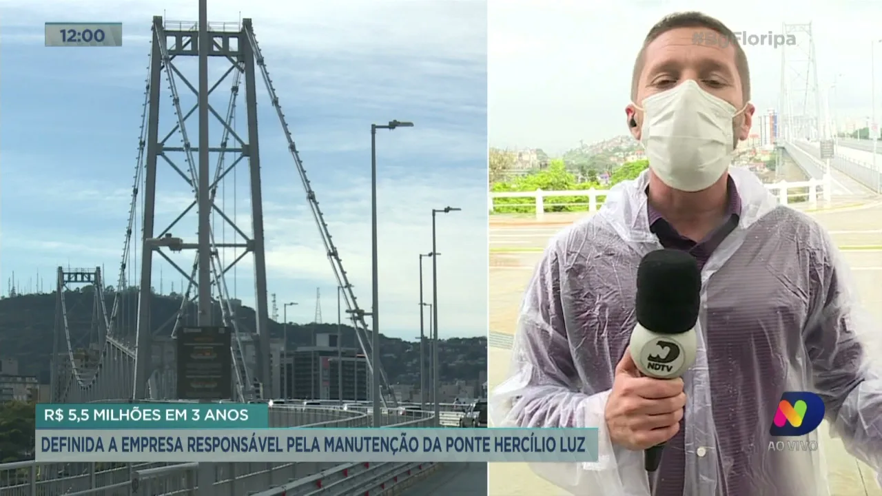 R$ 5,5 Milhões em 3 anos: definida a empresa responsável pela manutenção da Ponte Hercílio Luz