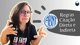O que é Citação Direta e Citação Indireta?