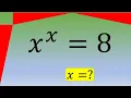How to Solve this basic equation with the Lambert W Function