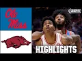 SEC Tournament Ole Miss Rebels vs Arkansas Razorbacks Full Game Highlights ESPN CBB