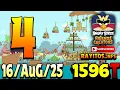 Download Lagu Angry Birds Friends Level 4 Tournament 1596 Highscore  POWER-UP walkthrough