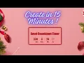 Create a Stunning Event Countdown Timer HTML CSS jQuery in 15 Minutes