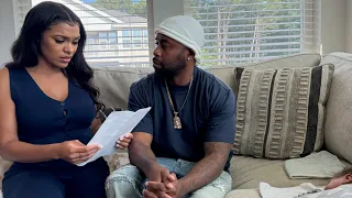 When Arby shows Shayla the DNA test results