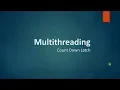 9 - What is Count Down Latch in Multithreading CountDownLatch Almighty Java