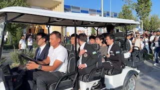 How Uzbekistan celebrates their Champions at Samarkand Chess Olympiad 2026!