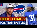 Buffalo Bills Depth Charts Position Battles Before 2026 NFL Training Camp