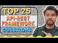 Top 25 API-REST Framework Interview Questions REST API Questions For Backend Developer NitMan