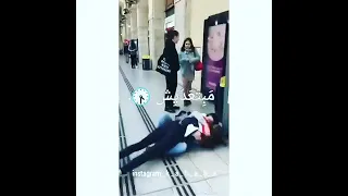 شافت صحبتها في المطار شوفوا وش سوت 