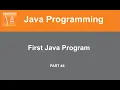 Part Java First Program Compile and Run Set Path Java Tutorial Online Lecture In Hindi
