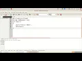 First C program in Geany