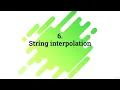 JavaScript String Interpolation Template Literals Explained LWC Tutorial