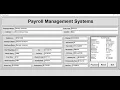 How to Create Advanced Payroll Management System in Python - Part 1 of 2