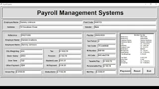 How to Create Advanced Payroll Management System in Python - Part 1 of 2