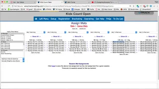 Assign Weight To Mats - Open