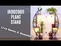 BACEKOLL 63 Half Moon Plant Stand - Full Assembly Display Demo