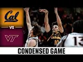 Cal vs Virginia Tech Condensed Game 2025-26 ACC Men s Basketball