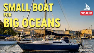 One of the TOUGHEST Small Cruisers Ever Built? Nicholson 31 for $15K | FULL TOUR