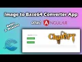 Creating an Image to Base64 Converter App using with