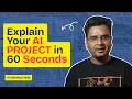 Turn Your AI Project Into an Interview Story 7-Part Framework
