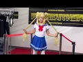 Lulu Chu on set behind the scenes