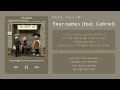 [ inst. ] HAAN, Chan (찬) – Your names (feat. Gabriel) | 가사 Lyric Video