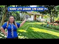 Venta de LOTE GRANDE con CASA cerca de CENTROS COMERCIALES en Santa Ana Centro El Salvador