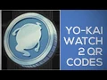 YO-KAI WATCH 2 5 Special coin QR Codes