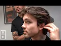 He Got an 80 s Style MEDIUM Length Haircut with FLOW from 2024