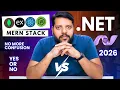 MERN vs NET in 2026 Which Will ACTUALLY Get You Hired Faster Brutal Truth