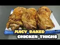 Download Lagu JUICY BAKED CHICKEN THIGH \u0026 JUICY PAN FRY SATAY