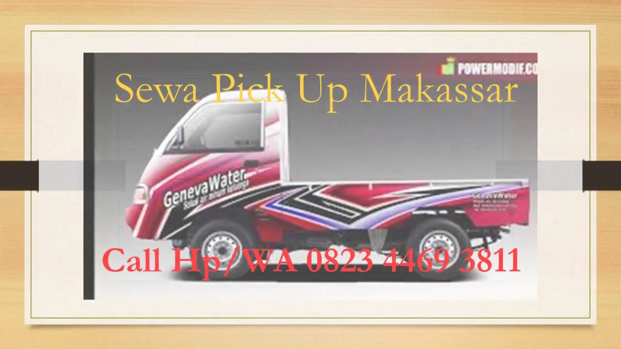 Sewa mobil pick up Makassar